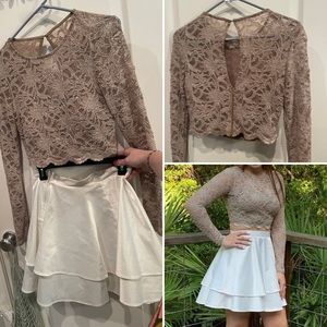 Two-Piece Homecoming dress